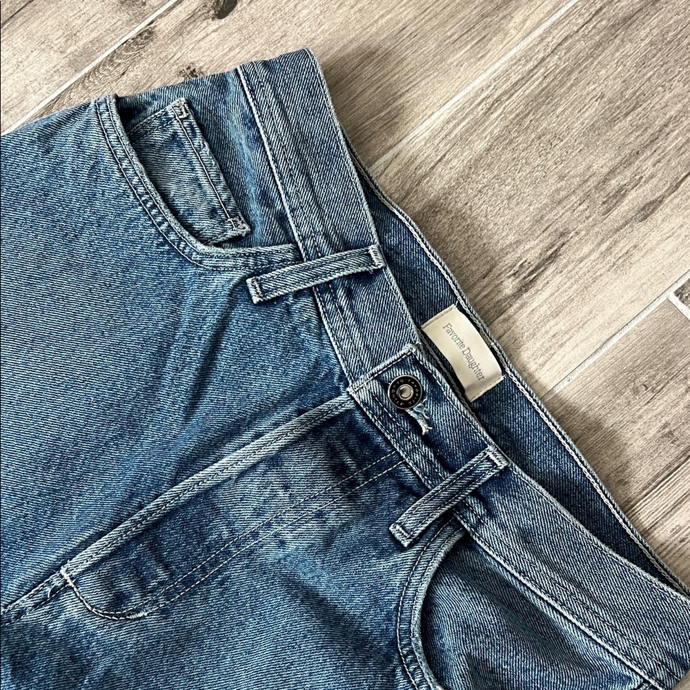 Denim Blue Women's Wide-Leg Jeans Favorite Daughter - Picture 5 of 10